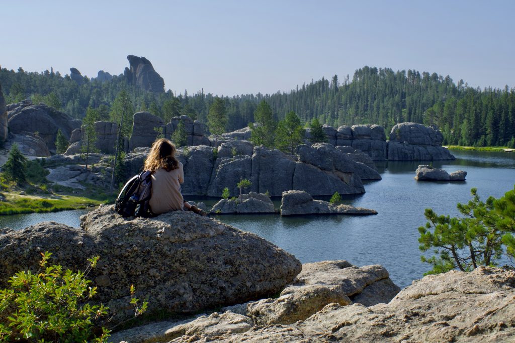 Sylvan Lake, South Dakota SD in Custer State Park