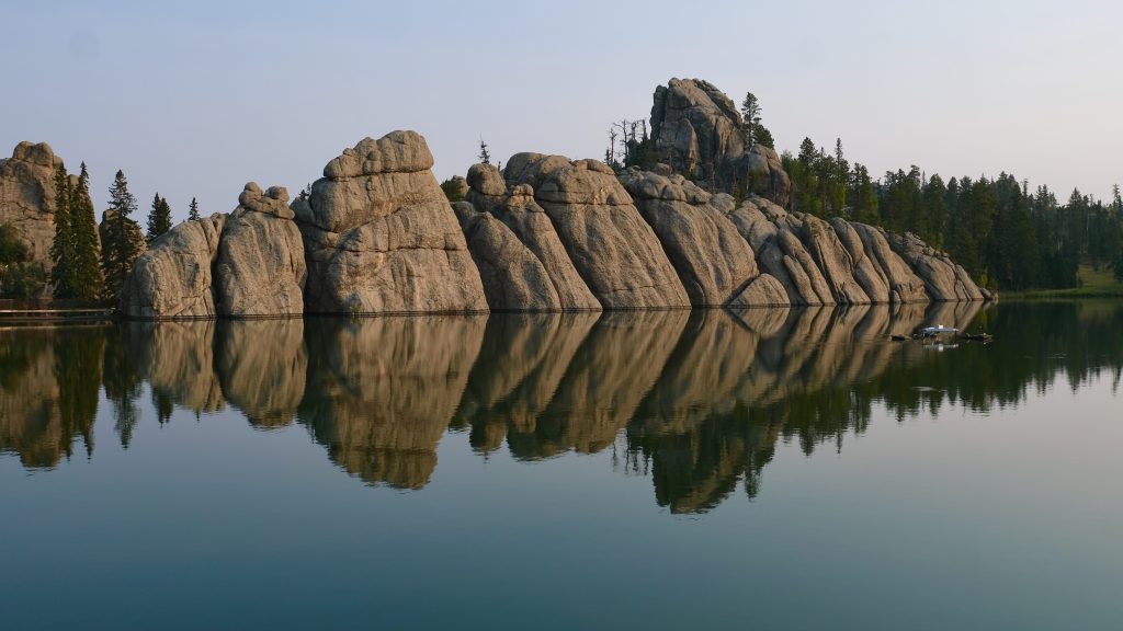 Sylvan Lake, South Dakota SD in Custer State Park